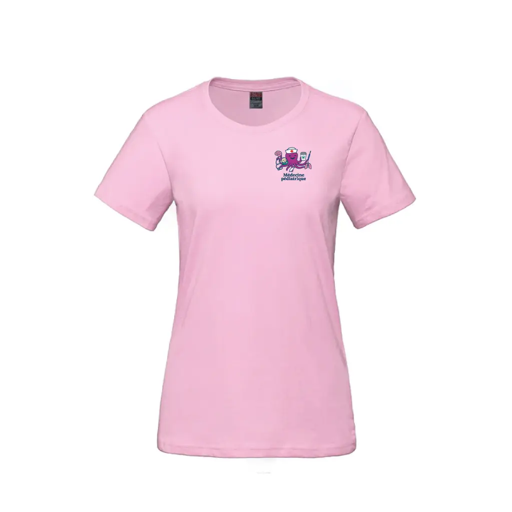 T-SHIRT COUPE FEMME MED.PED