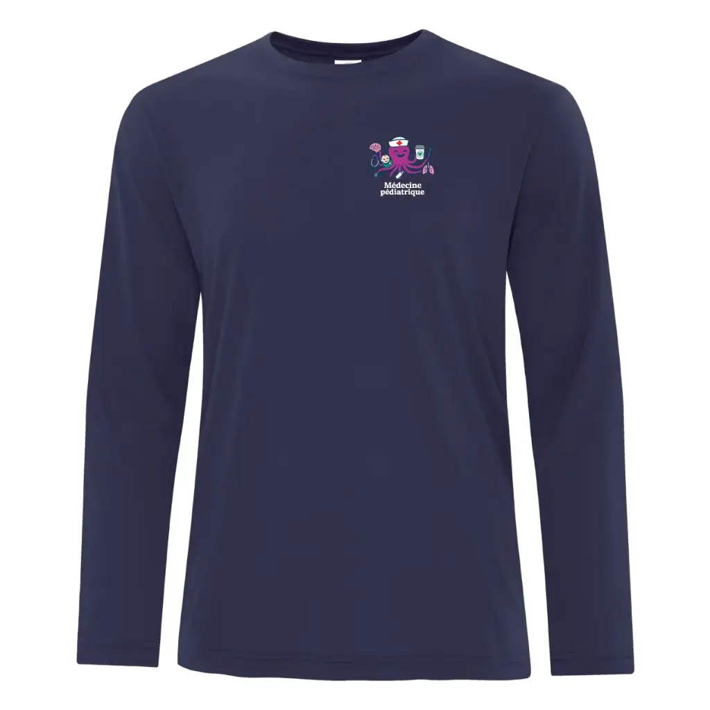 T-SHIRT À MANCHES LONGUES COUPE HOMME MED.PED.