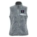 VESTE EN SHERPA SANS MANCHES COUPE FEMME MED.PED.